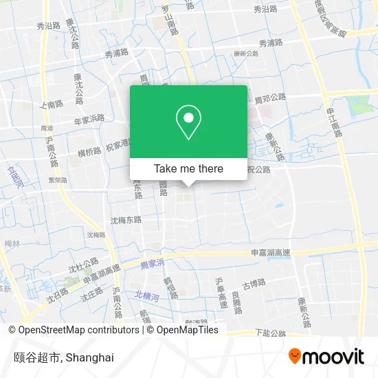 颐谷超市 map