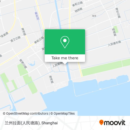 兰州拉面(人民塘路) map