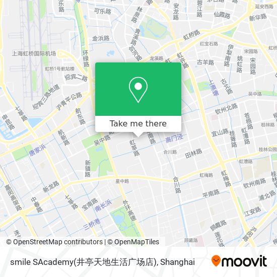 smile SAcademy(井亭天地生活广场店) map