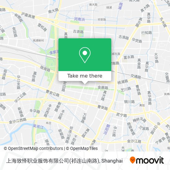 上海致怿职业服饰有限公司(祁连山南路) map