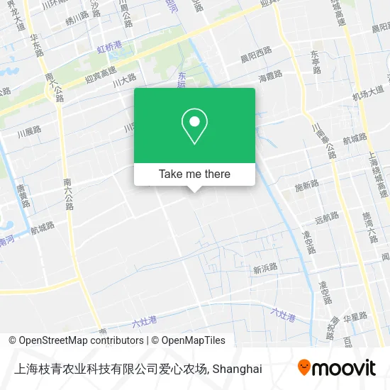 上海枝青农业科技有限公司爱心农场 map