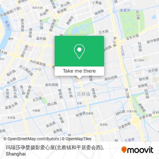 玛瑞莎孕婴摄影爱心屋(北蔡镇和平居委会西) map