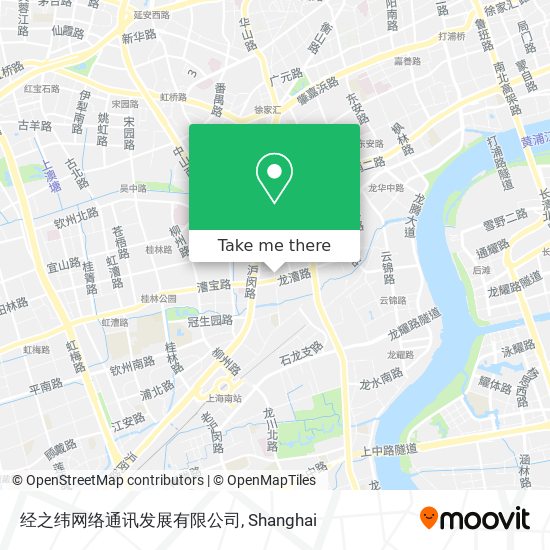 经之纬网络通讯发展有限公司 map