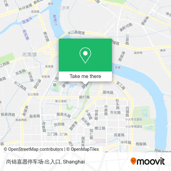 尚锦嘉愿停车场-出入口 map