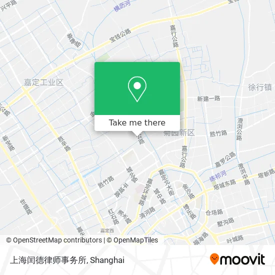 上海闰德律师事务所 map