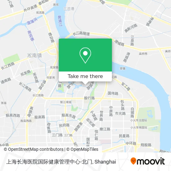 上海长海医院国际健康管理中心-北门 map