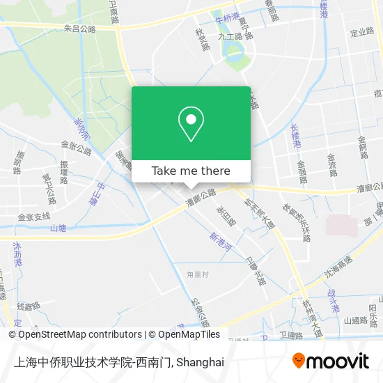 上海中侨职业技术学院-西南门 map
