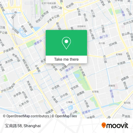 宝南路58 map