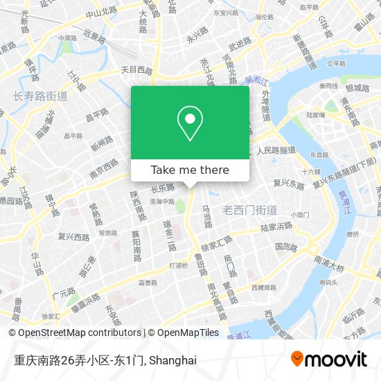 重庆南路26弄小区-东1门 map