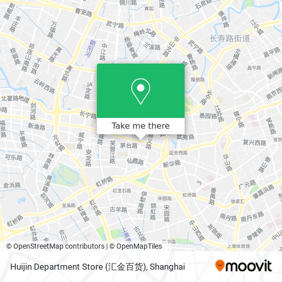 Huijin Department Store (汇金百货) map
