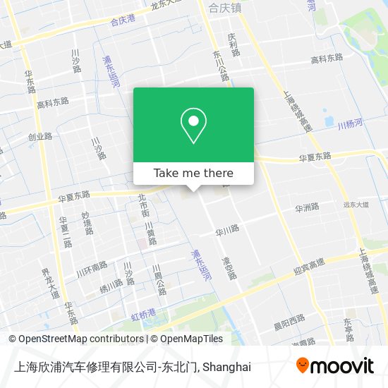 上海欣浦汽车修理有限公司-东北门 map