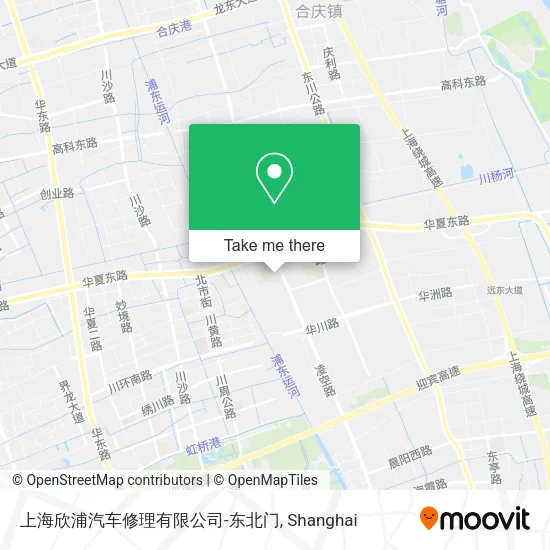 上海欣浦汽车修理有限公司-东北门 map