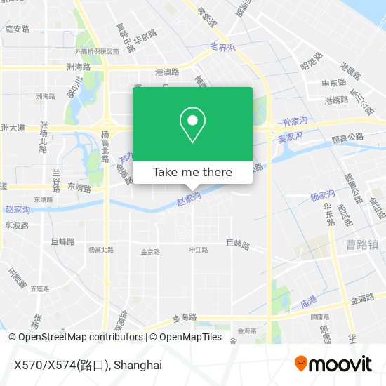 X570/X574(路口) map