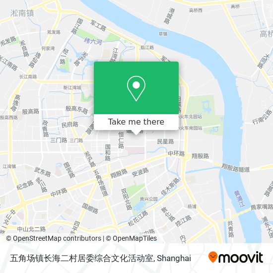 五角场镇长海二村居委综合文化活动室 map