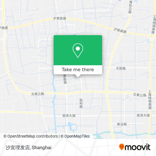 沙宣理发店 map