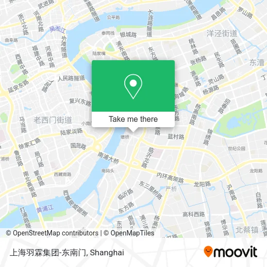 上海羽霖集团-东南门 map