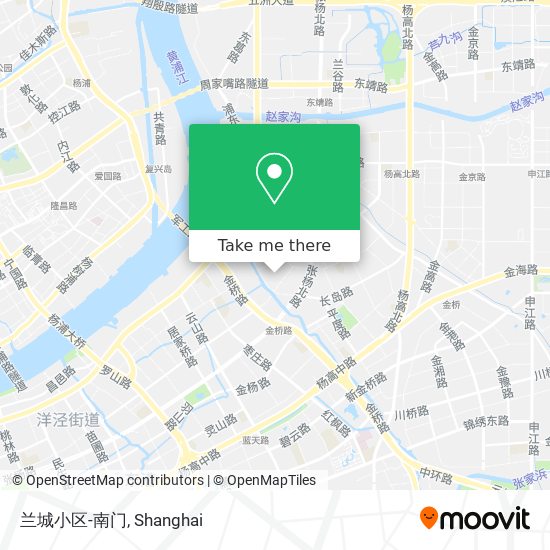 兰城小区-南门 map