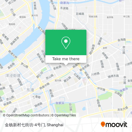 金杨新村七街坊-4号门 map