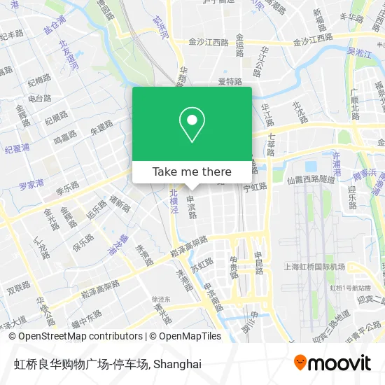 虹桥良华购物广场-停车场 map