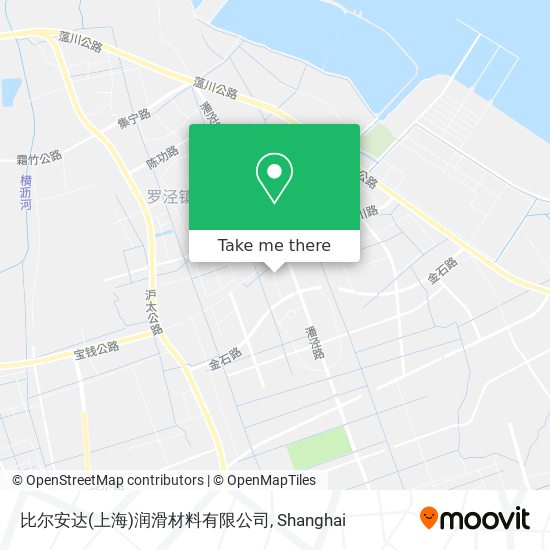 比尔安达(上海)润滑材料有限公司 map