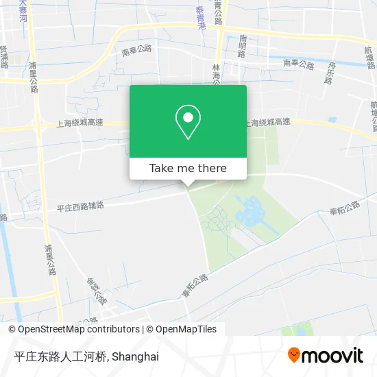平庄东路人工河桥 map