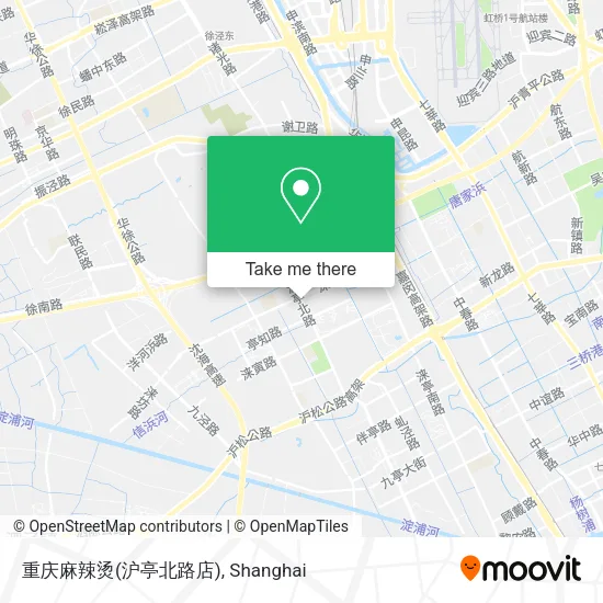 重庆麻辣烫(沪亭北路店) map
