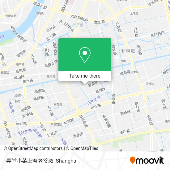 弄堂小菜上海老爷叔 map