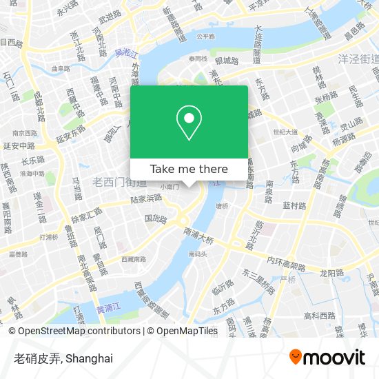 老硝皮弄 map