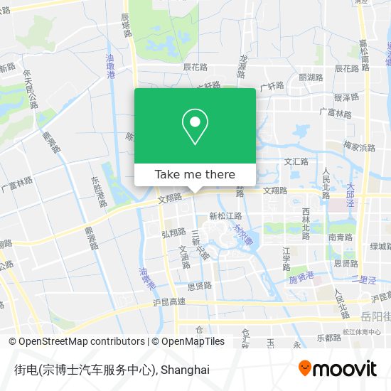 街电(宗博士汽车服务中心) map