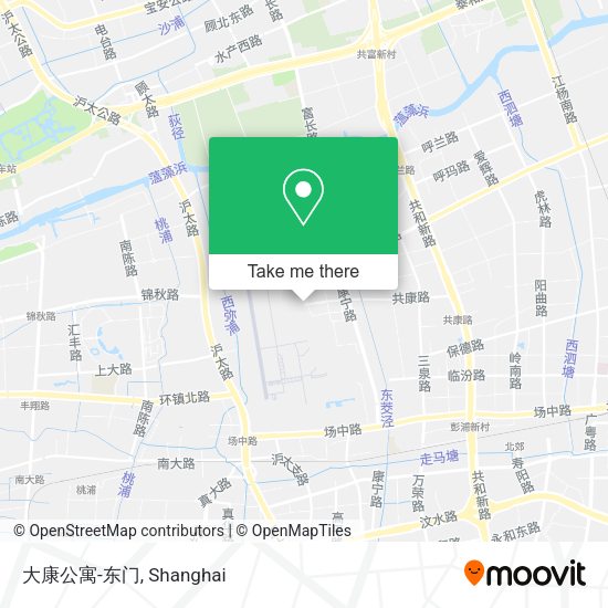 大康公寓-东门 map