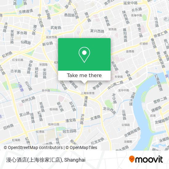 漫心酒店(上海徐家汇店) map