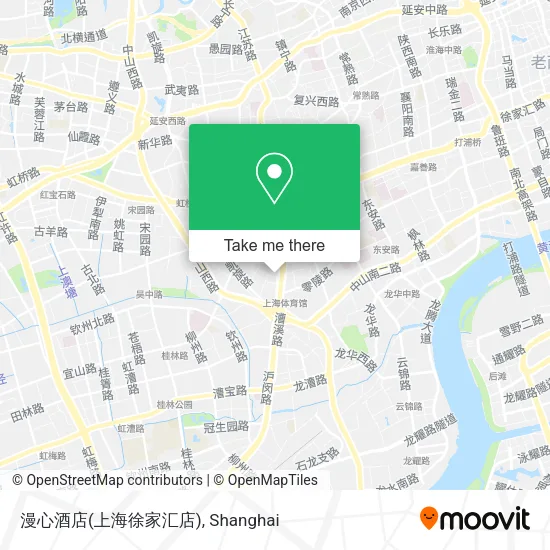 漫心酒店(上海徐家汇店) map