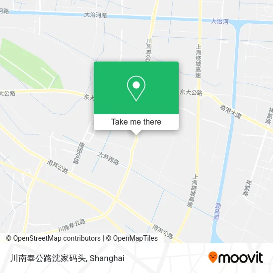 川南奉公路沈家码头 map