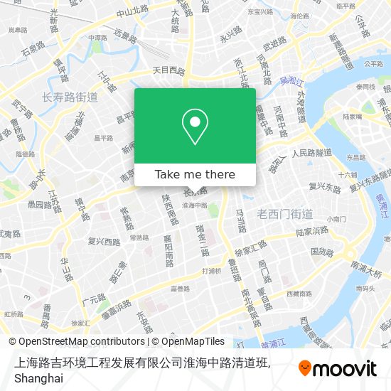 上海路吉环境工程发展有限公司淮海中路清道班 map