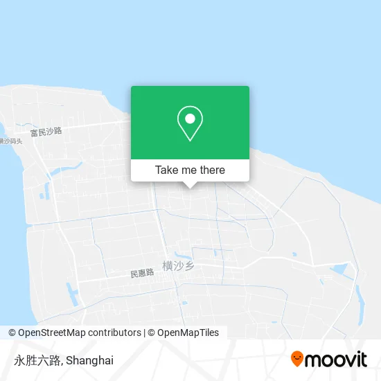 永胜六路 map