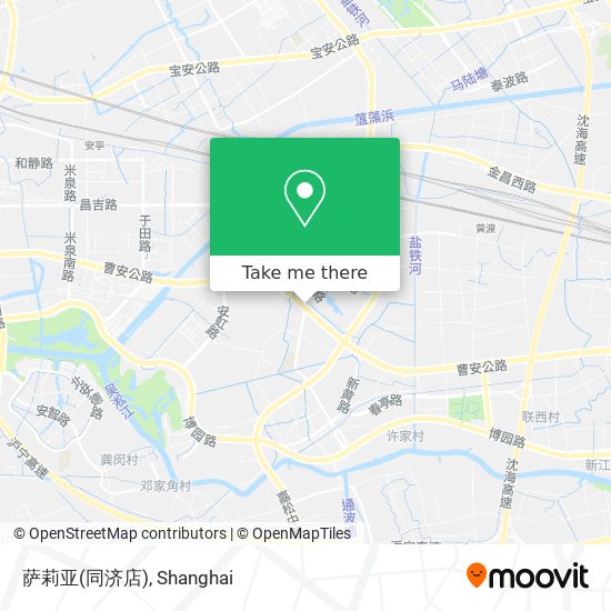 萨莉亚(同济店) map