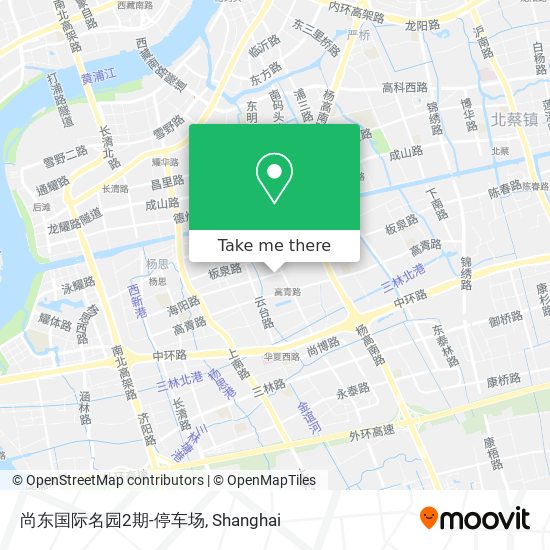 尚东国际名园2期-停车场 map