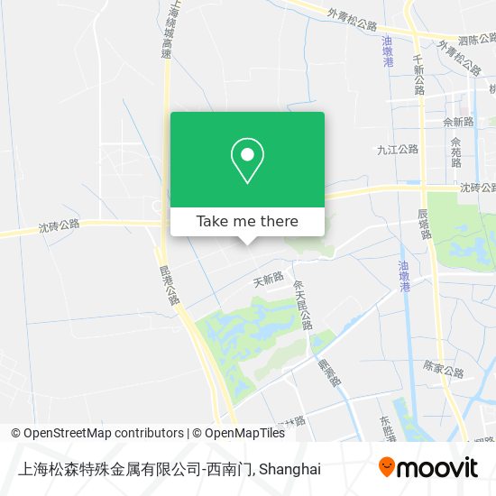 上海松森特殊金属有限公司-西南门 map