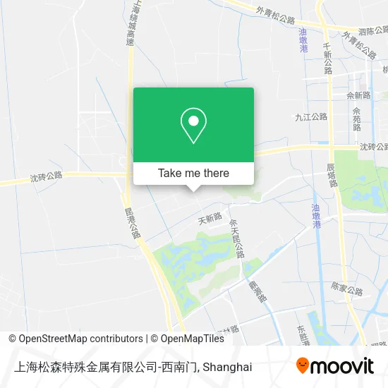 上海松森特殊金属有限公司-西南门 map