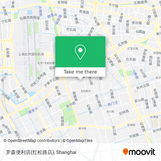 罗森便利店(红松路店) map