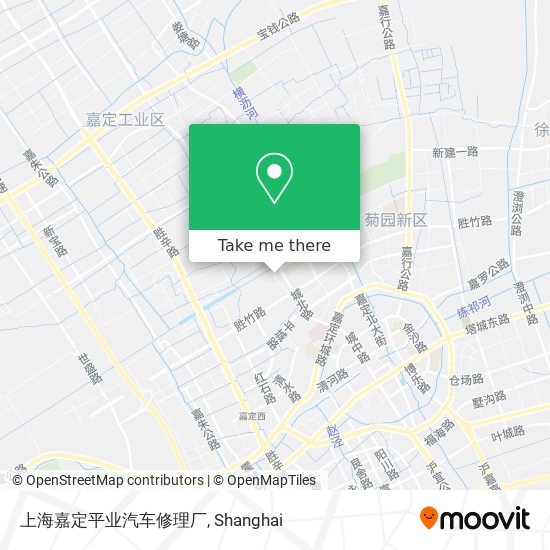 上海嘉定平业汽车修理厂 map