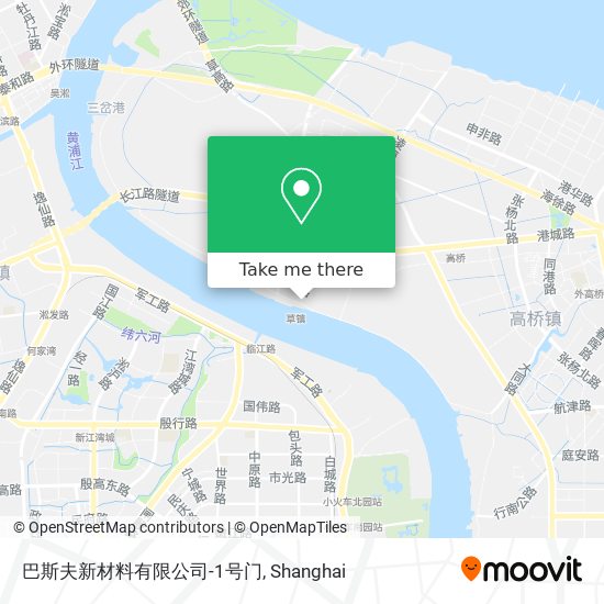 巴斯夫新材料有限公司-1号门 map