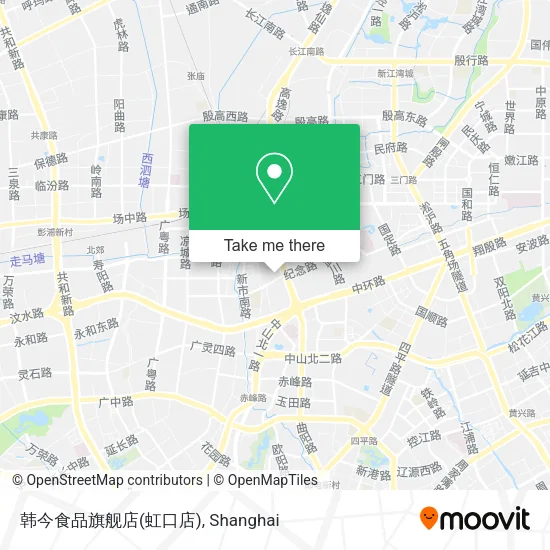 韩今食品旗舰店(虹口店) map