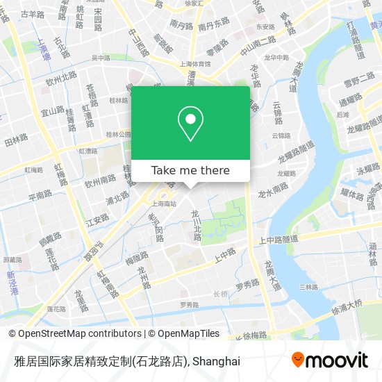 雅居国际家居精致定制(石龙路店) map
