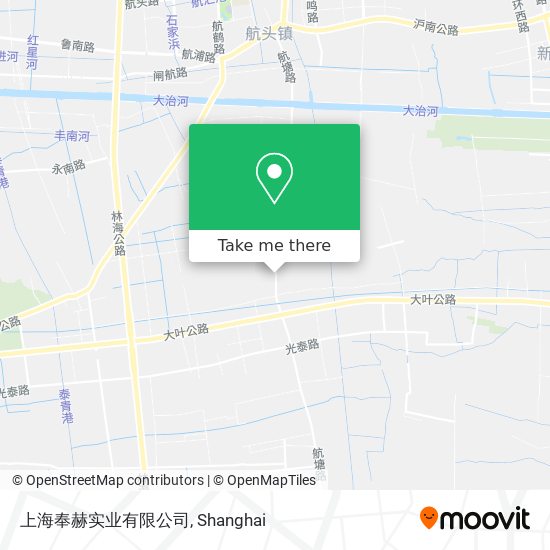 上海奉赫实业有限公司 map