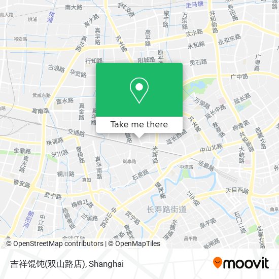 吉祥馄饨(双山路店) map