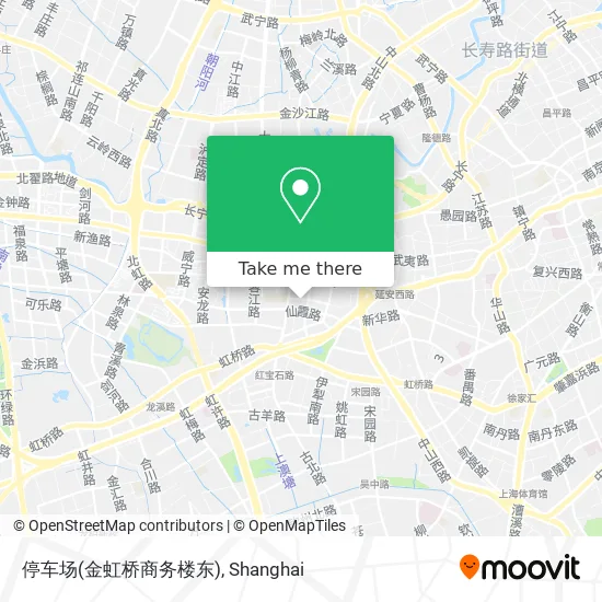 停车场(金虹桥商务楼东) map