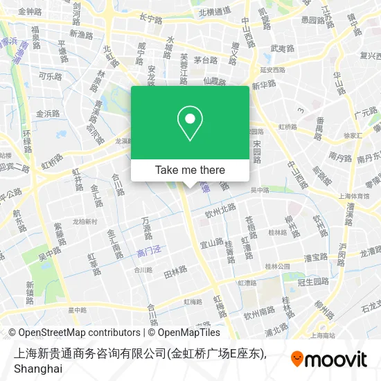 上海新贵通商务咨询有限公司(金虹桥广场E座东) map