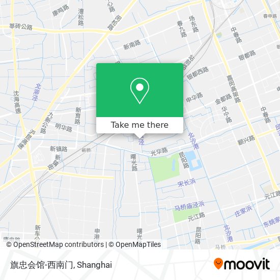 旗忠会馆-西南门 map