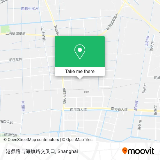 港鼎路与海旗路交叉口 map